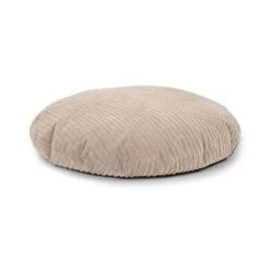 Corduroy Cushion Bean Bag - Round -Bean Bag Chairs Store round cushion bean bag corduroy sand 3