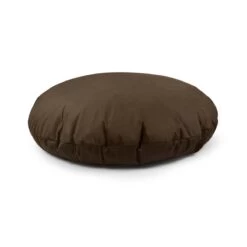 Cotton Cushion Bean Bag - Round 21 Cotton Cushion Bean Bag - Round -Bean Bag Chairs Store round cushion bean bag cotton chocolate brown 1