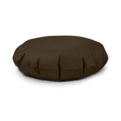Indoor/Outdoor Cushion Bean Bag - Round 20 Indoor/Outdoor Cushion Bean Bag - Round -Bean Bag Chairs Store round cushion bean bag indoor outdoor brown 1