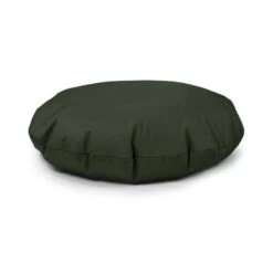 Indoor/Outdoor Cushion Bean Bag - Round 25 Indoor/Outdoor Cushion Bean Bag - Round -Bean Bag Chairs Store round cushion bean bag indoor outdoor olive green 1