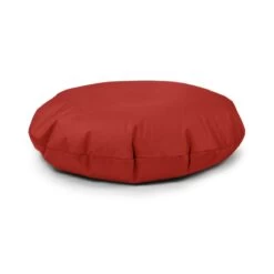 Indoor/Outdoor Cushion Bean Bag - Round 29 Indoor/Outdoor Cushion Bean Bag - Round -Bean Bag Chairs Store round cushion bean bag indoor outdoor red 1
