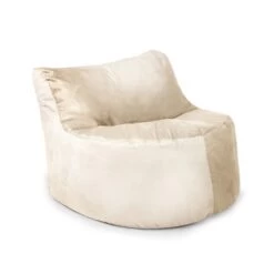 Designer Velvet Seat Bean Bag -Bean Bag Chairs Store seat velvet sand