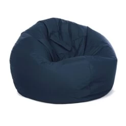 Secondary Classic Bean Bag -Bean Bag Chairs Store secondary classic bean bag navy blue 3
