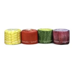 Secondary Vegetable Stool Bean Bags - Pack Of 4