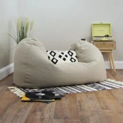 Luxury Chenille Settee Bean Bag