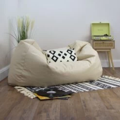 Faux Leather Settee Bean Bag -Bean Bag Chairs Store settee faux leather cream