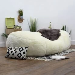 Faux Fur Sofa Bed Bean Bag