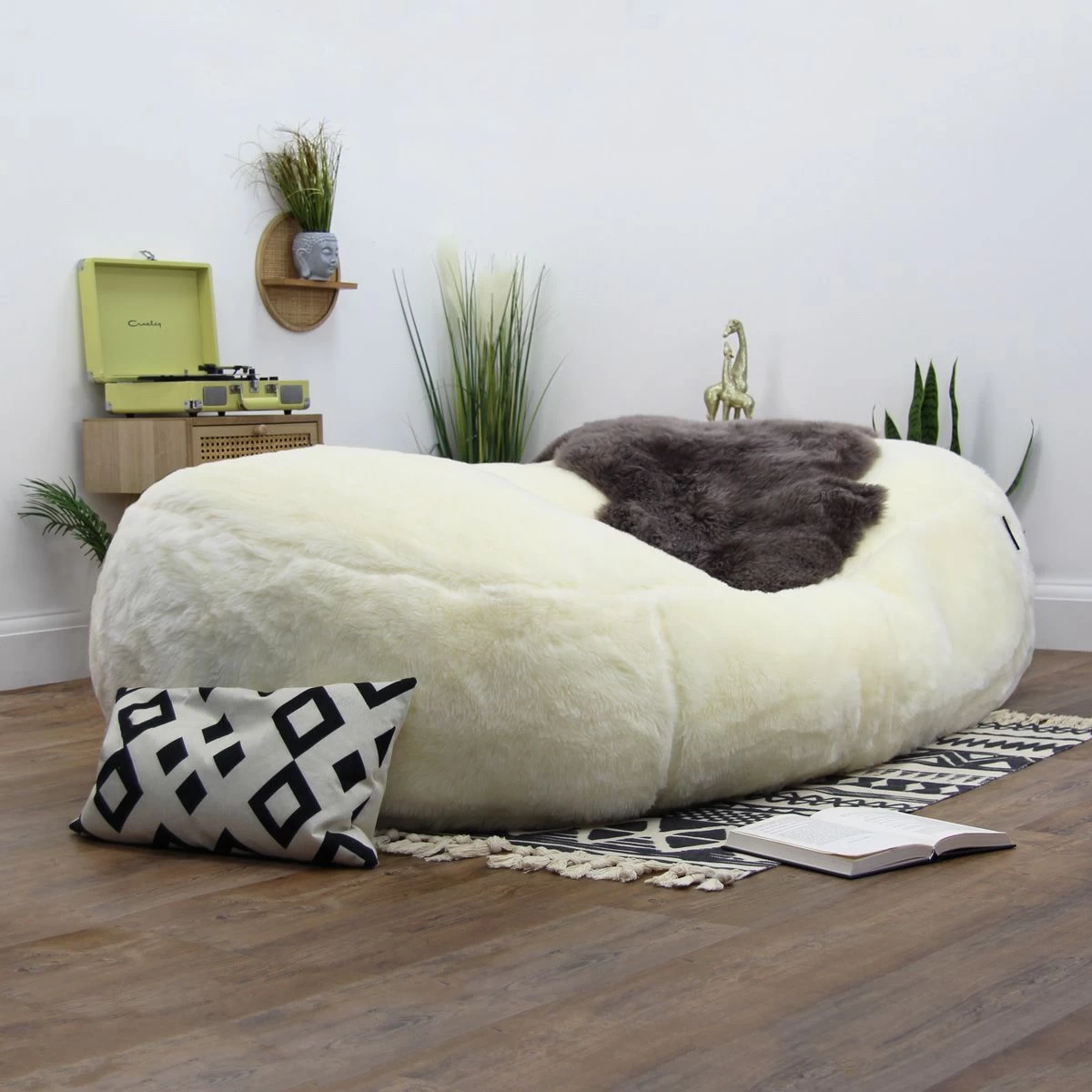Faux Fur Sofa Bed Bean Bag 3 Faux Fur Sofa Bed Bean Bag