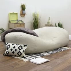 Luxury Chenille Sofa Bed Bean Bag