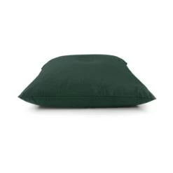 Cotton Cushion Bean Bag - Square -Bean Bag Chairs Store square cushion bean bag cotton forest green 1