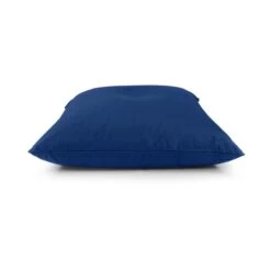 Cotton Cushion Bean Bag - Square -Bean Bag Chairs Store square cushion bean bag cotton royal blue 2