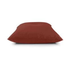 Cotton Cushion Bean Bag - Square -Bean Bag Chairs Store square cushion bean bag cotton terracotta 3