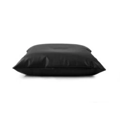 Faux Leather Cushion Bean Bag - Square 19 Faux Leather Cushion Bean Bag - Square -Bean Bag Chairs Store square cushion bean bag faux leather black 1