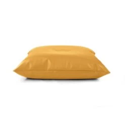 Faux Leather Cushion Bean Bag - Square 30 Faux Leather Cushion Bean Bag - Square -Bean Bag Chairs Store square cushion bean bag faux leather sunflower yellow 1