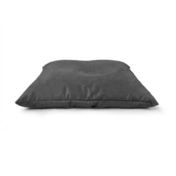 Faux Suede Cushion Bean Bag - Square -Bean Bag Chairs Store square cushion bean bag faux suede grey 1