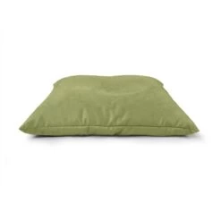 Faux Suede Cushion Bean Bag - Square -Bean Bag Chairs Store square cushion bean bag faux suede lime green 1