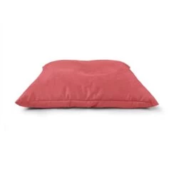 Faux Suede Cushion Bean Bag - Square -Bean Bag Chairs Store square cushion bean bag faux suede raspberry 1
