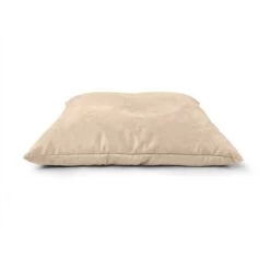 Faux Suede Cushion Bean Bag - Square -Bean Bag Chairs Store square cushion bean bag faux suede sand 1
