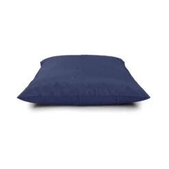 Indoor/Outdoor Cushion Bean Bag - Square -Bean Bag Chairs Store square cushion bean bag indoor outdoor navy blue 2