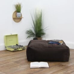 Designer Velvet Square Bean Bag