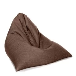 Luxury Chenille Tri-Gamer Bean Bag -Bean Bag Chairs Store tri gamer bean bag luxury walnut