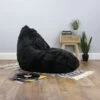 Faux Fur Wedgie Bean Bag 2 Faux Fur Wedgie Bean Bag -Bean Bag Chairs Store wedgie faux fur panther 1